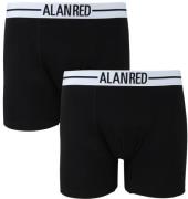 Alan Red Boxershort Zwart 2Pack