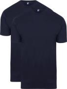 Alan Red T-Shirt Virginia Navy (2 pack)