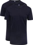 Alan Red Vermont Extra Lange T-Shirts Navy (2Pack)