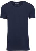 Garage Stretch Basic Navy Diepe O-Hals