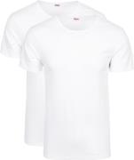 Levi's T-shirt Ronde Hals Wit 2Pack