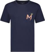 McGregor T-Shirt Pocket Logo Donkerblauw