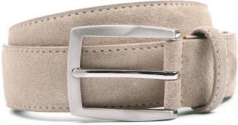 Suitable Riem Suede Wit Beige