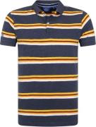 Superdry Classic Polo Strepen Donkerblauw