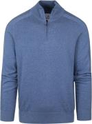 State Of Art Half Zip Blauw