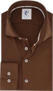 R2 Overhemd Widespread Bruin