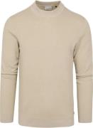 No Excess Pullover Structuur Beige