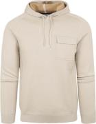 Blue Industry Hoodie Beige