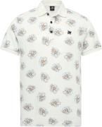 Vanguard Poloshirt Print Ecru