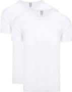 Alan Red Copenhagen T-shirt O-Hals Wit 2-Pack