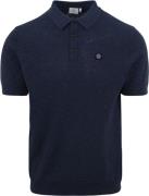 Blue Industry M14 Poloshirt Linnen Donkerblauw