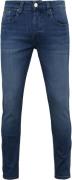 MUD Jeans Denim Slimmer Rick Blauw