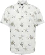 Vanguard Short Sleeves Overhemd Bloemen Ecru