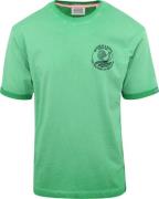 Scotch & Soda T-Shirt Logo Groen