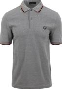 Fred Perry Polo M3600 Mid Grijs