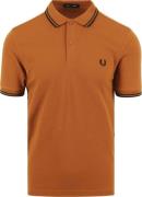 Fred Perry Polo M3600 Roest Oranje