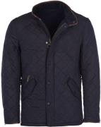 Barbour Quilted Jas Powell Donkerblauw