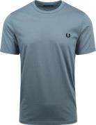 Fred Perry T-Shirt Ringer M3519 Blauw