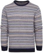 Suitable Prestige Fair Isle Pullover Beige