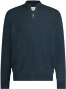 State Of Art Vest Zip Structuur Navy