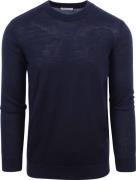 KnowledgeCotton Apparel Pullover Wol Navy