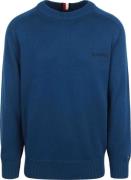 Tommy Hilfiger Big & Tall Pullover Blauw