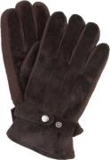 Suitable Suede Handschoen Bruin