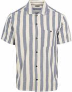 Anerkjendt Short Sleeve Overhemd Leon Blauw