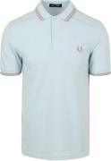 Fred Perry Polo M3600 Lichtblauw V27