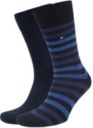 Tommy Hilfiger 2-Pack Sokken Donkerblauw