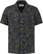 Shiwi Overhemd Palm Leaves Navy