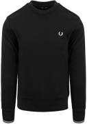 Fred Perry Sweater M7535 Zwart