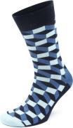 Happy Socks Sokken Blokken Blauw