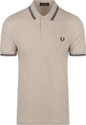 Fred Perry Polo M3600 Beige Melange W50