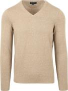 Suitable Respect Vinir Pullover Melange Sand