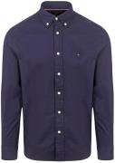 Tommy Hilfiger Overhemd Brushed Navy