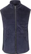 KnowledgeCotton Apparel Corduroy Bodywarmer Navy