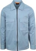 BOSS Overshirt Lovel Blauw