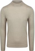 Profuomo Turtleneck Trui Merino Ecru