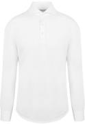 Profuomo Camiche Poloshirt Wit