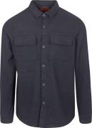 Suitable Overshirt August Wool Blend Navy