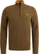 PME Legend Half Zip Trui Mouliné Bruin