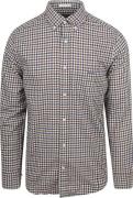 Gant Overhemd Twill Gingham Multicolour