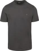 Lyle and Scott T-shirt Plain Antraciet