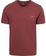 Levi's T-Shirt Original Bordeaux