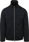 Marc O'Polo Scuba Interlock Overshirt Navy