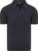 Suitable Respect Polo Drop Needle Navy