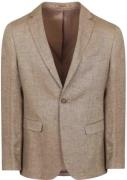 Suitable Blazer Linnen Panama Beige