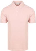Profuomo Piqué Poloshirt Lichtroze