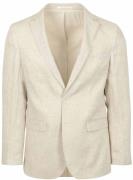 Suitable Blazer Linnen Herringbone Ecru